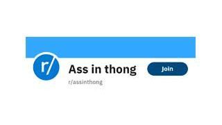 Ass In Thong
