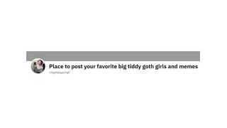 Big Tiddy Goth GF